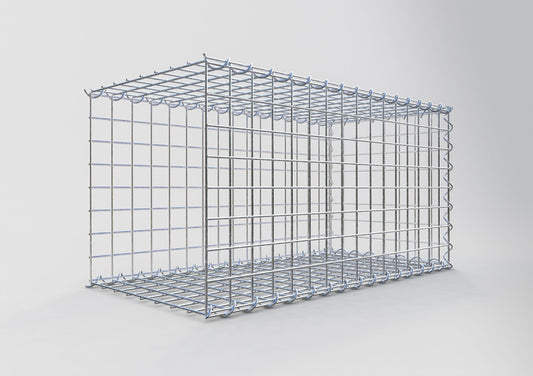Opvokset gabion type 2 80 cm x 40 cm x 40 cm (L x H x D), maskestørrelse 5 cm x 5 cm, spiral