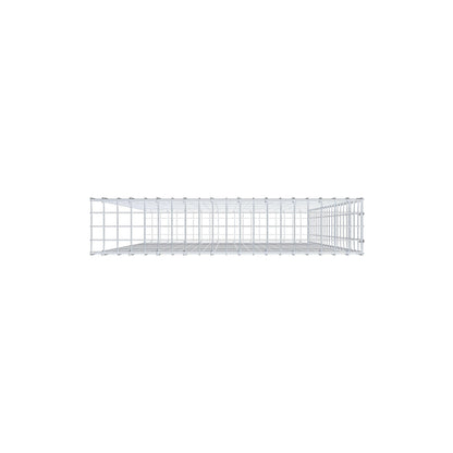 Fourche rapportée type 2 200 cm x 100 cm x 20 cm, maille 5 cm x 10 cm, anneau en C
