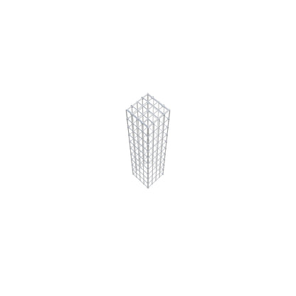 Monteret gabion type 3 100 cm x 20 cm x 20 cm (L x H x D), maskestørrelse 5 cm x 10 cm, C-ring