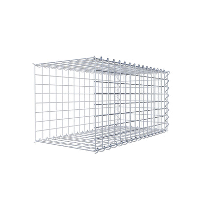 Gabião tipo 2 80 cm x 40 cm x 40 cm (C x A x P), malhagem 5 cm x 5 cm, espiral