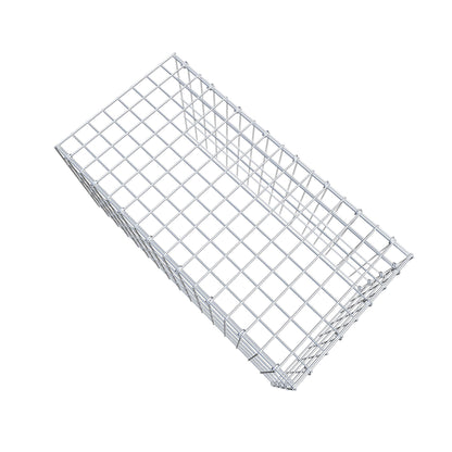 Mounted gabion type 4 80 cm x 40 cm x 40 cm (L x H x D), mesh size 5 cm x 10 cm, C-ring