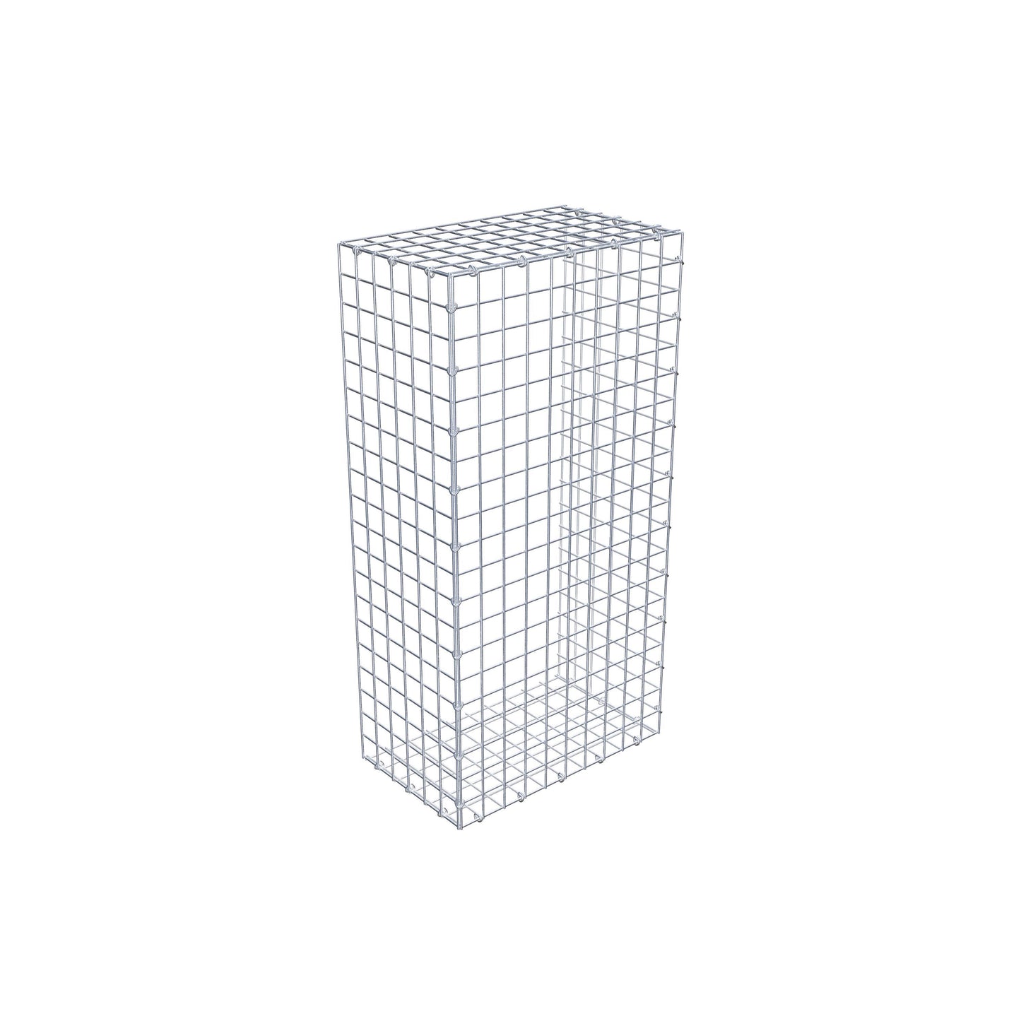 Gabião Tipo 2 100 cm x 30 cm x 50 cm (C x A x P), malhagem 5 cm x 5 cm, anel C