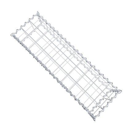 Gabbione 100 cm x 20 cm x 30 cm (L x H x P), maglia 10 cm x 10 cm, spirale
