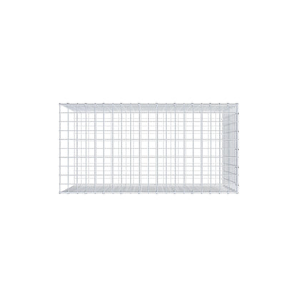 Gabião Tipo 2 100 cm x 60 cm x 50 cm (C x A x P), malhagem 5 cm x 5 cm, anel C
