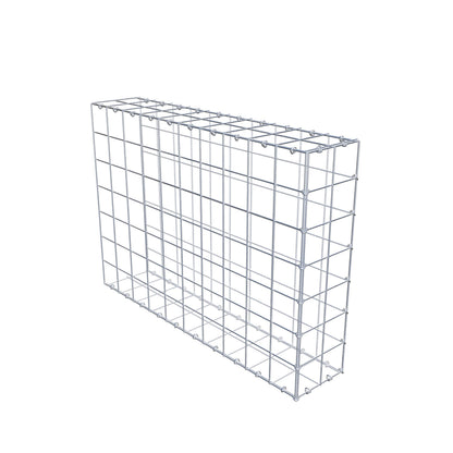 Fourche rapportée type 2 100 cm x 70 cm x 20 cm (L x H x P), mailles 10 cm x 10 cm, anneau en C