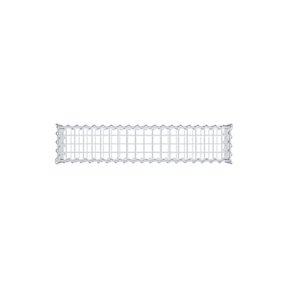 Gabione 100 cm x 20 cm x 20 cm (L x H x T), Maschenweite 5 cm x 5 cm, Spirale