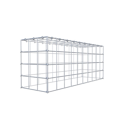 Fourche rapportée type 3 100 cm x 40 cm x 30 cm (L x H x P), mailles 10 cm x 10 cm, anneau en C