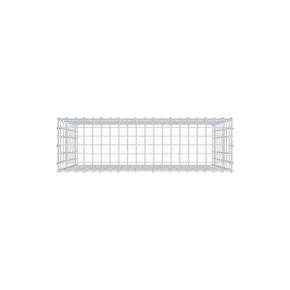 Anbaugabione Typ 3 100 cm x 90 cm x 30 cm (L x H x T), Maschenweite 5 cm x 10 cm, C-Ring