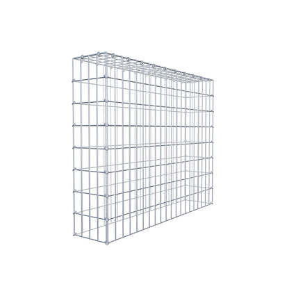 Gabião Tipo 3 100 cm x 80 cm x 20 cm (C x A x P), malhagem 5 cm x 10 cm, anel C