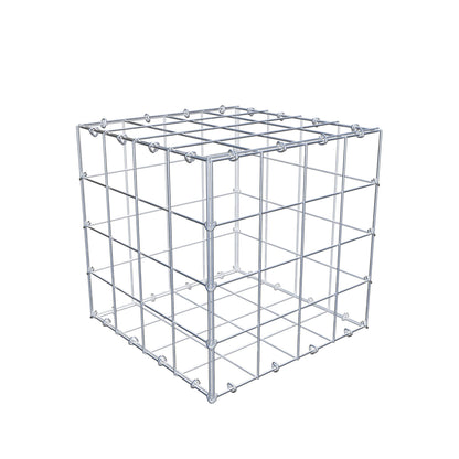 Gabbione 40 cm x 40 cm x 40 cm (L x H x P), maglia 10 cm x 10 cm, anello a C