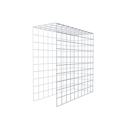 Fourche rapportée type 4 100 cm x 100 cm x 40 cm (L x H x P), mailles 10 cm x 10 cm, anneau C