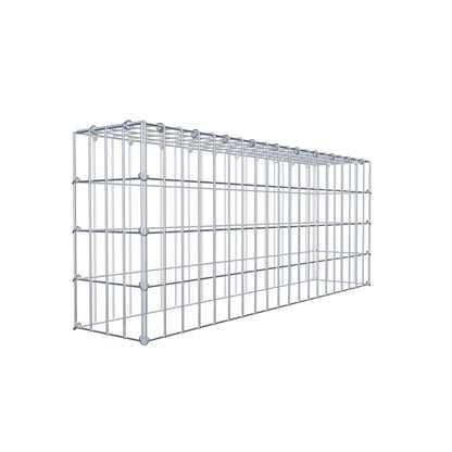 Gabião Tipo 3 100 cm x 40 cm x 20 cm (C x A x P), malhagem 5 cm x 10 cm, anel C
