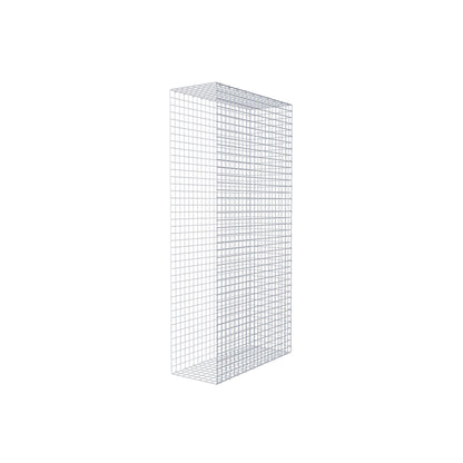 Monteret gabion type 2 200 cm x 100 cm x 40 cm (L x H x D), maskestørrelse 5 cm x 5 cm, C-ring