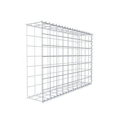 Gabião tipo 2 100 cm x 70 cm x 20 cm (C x A x P), malhagem 10 cm x 10 cm, espiral