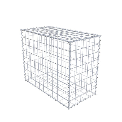 Gabion 100 cm x 80 cm x 50 cm (L x H x D), mesh size 10 cm x 10 cm, spiral