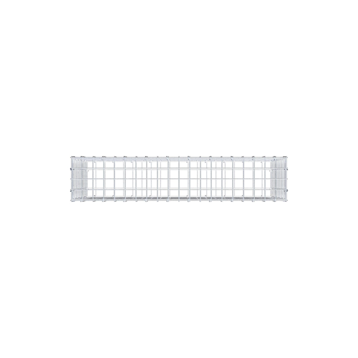 Gabion 100 cm x 50 cm x 20 cm (L x H x D), maskestørrelse 5 cm x 5 cm, C-ring