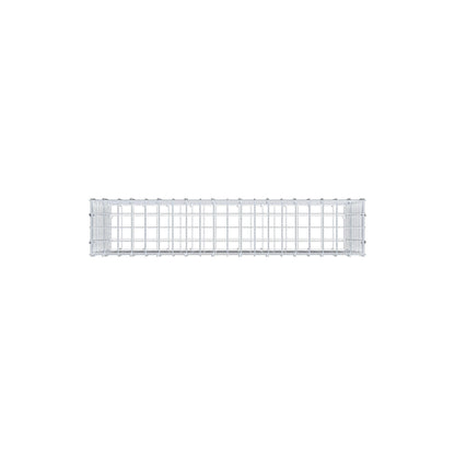 Gabion 100 cm x 50 cm x 20 cm (L x H x D), maskestørrelse 5 cm x 5 cm, C-ring