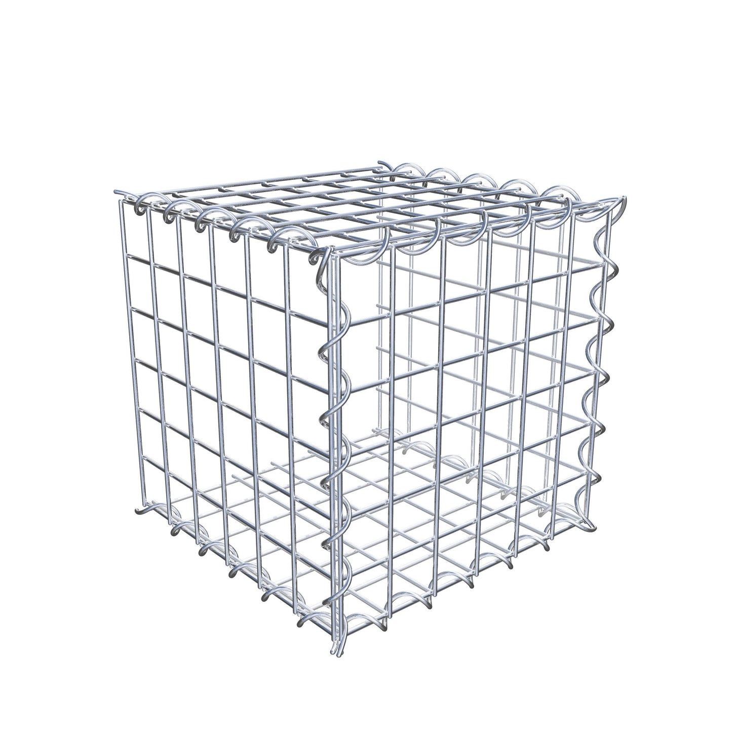 Extra gabion typ 2 30 cm x 30 cm x 30 cm (L x H x D), maskstorlek 5 cm x 5 cm, spiral