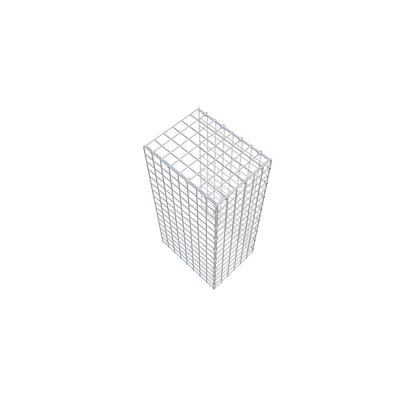 Tilläggspåle typ 4 80 cm x 40 cm x 30 cm (L x H x D), maskstorlek 5 cm x 5 cm, C-ring