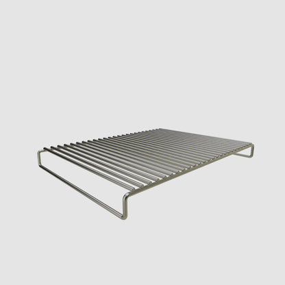 Griglia in acciaio inox 40 cm x 29 cm x 3,1 cm