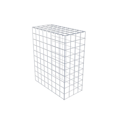 Gabião Tipo 4 100 cm x 80 cm x 40 cm (C x A x P), malhagem 10 cm x 10 cm, anel C