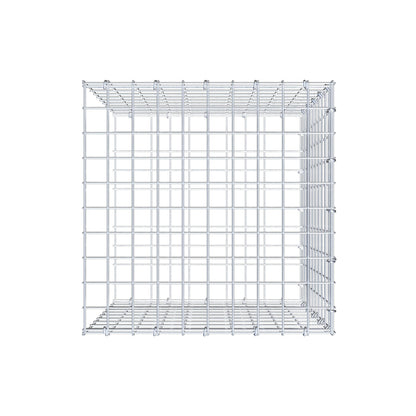 Gabião tipo 2 50 cm x 50 cm x 50 cm (C x A x P), malhagem 5 cm x 5 cm, anel C