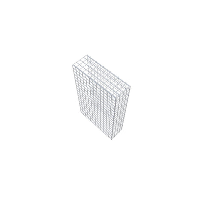Fourche rapportée type 4 100 cm x 60 cm x 20 cm (L x H x P), mailles 5 cm x 5 cm, anneau C