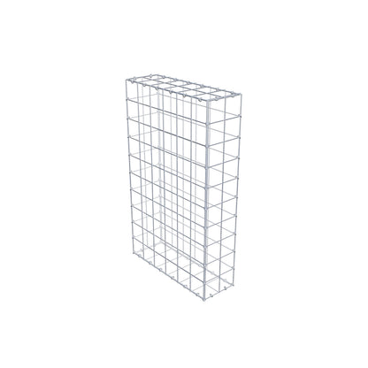 Gabbione 100 cm x 60 cm x 20 cm (L x H x P), maglia 10 cm x 10 cm, anello a C