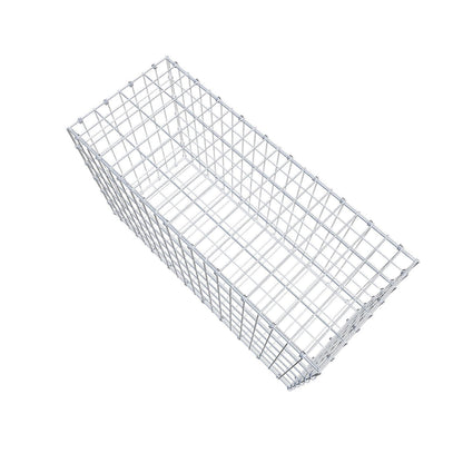 Gabbione 100 cm x 60 cm x 40 cm (L x H x P), maglia 5 x 10 cm, anello a spirale