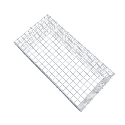 Gavión complementario de tipo 3 100 cm x 40 cm x 50 cm (L x A x P), malla 5 cm x 5 cm, anillo en C