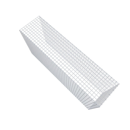 Gavión adicional tipo 4 200 cm x 100 cm x 50 cm (L x A x P), malla 5 cm x 5 cm, anillo en C