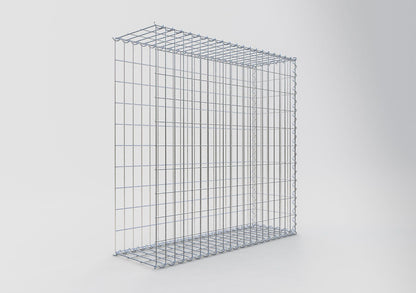 Gabião tipo 2 100 cm x 100 cm x 30 cm (C x A x P), malhagem 5 cm x 10 cm, espiral