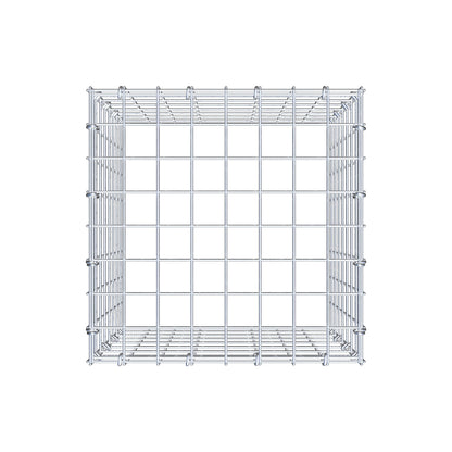 Gabião Tipo 3 40 cm x 40 cm x 40 cm (C x A x P), malhagem 5 cm x 5 cm, anel C