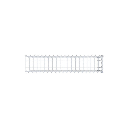 Gavión adicional tipo 4 100 cm x 50 cm x 20 cm (L x A x P), malla 5 cm x 10 cm, en espiral