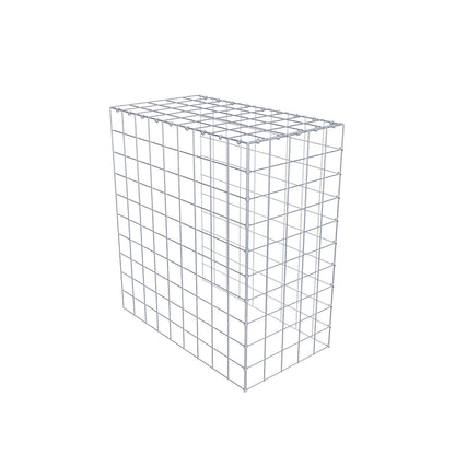 Gavión adicional tipo 4 100 cm x 90 cm x 50 cm (L x A x P), malla 10 cm x 10 cm, anillo en C