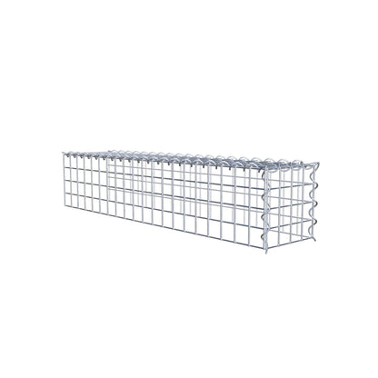 Extra gabion typ 4 100 cm x 20 cm x 20 cm (L x H x D), maskstorlek 5 cm x 5 cm, spiral
