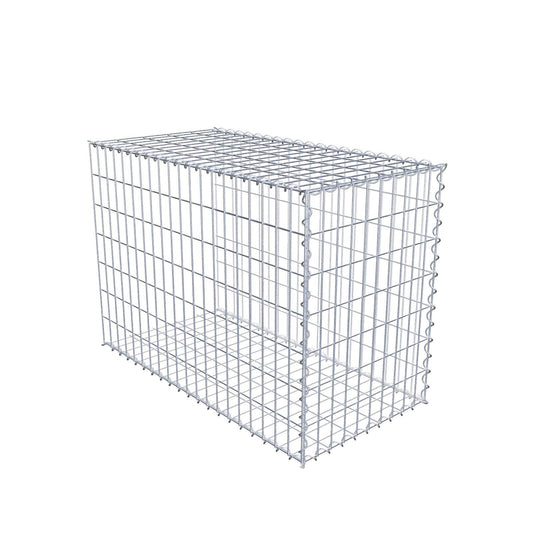 Extra gabion typ 2 100 cm x 70 cm x 50 cm (L x H x D), maskstorlek 5 cm x 10 cm, spiral