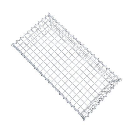 Gabião Tipo 3 100 cm x 30 cm x 50 cm (C x A x P), malhagem 5 cm x 10 cm, espiral