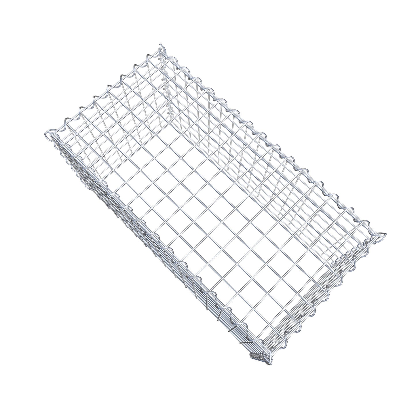 Gavión complementario tipo 3 80 cm x 40 cm x 40 cm (L x A x P), malla 5 cm x 5 cm, espiral