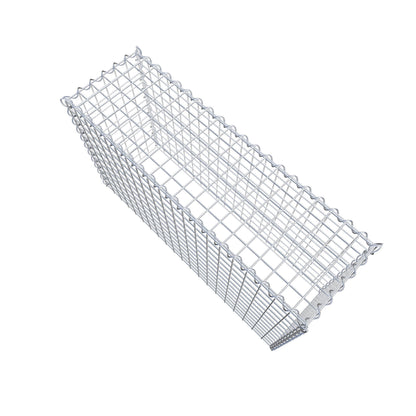 Påväxt gabion typ 3 100 cm x 60 cm x 30 cm (L x H x D), maskstorlek 5 cm x 5 cm, spiral