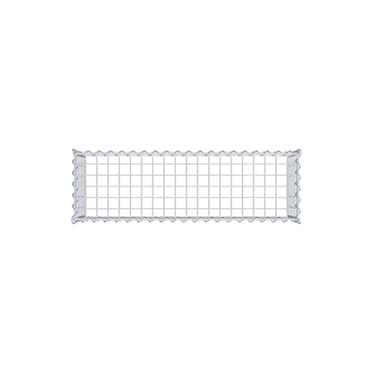 Anbaugabione Typ 3 100 cm x 30 cm x 30 cm (L x H x T), Maschenweite 5 cm x 5 cm, Spirale