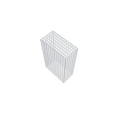 Fourche rapportée type 3 100 cm x 60 cm x 30 cm (L x H x P), maille 5 cm x 5 cm, anneau en C
