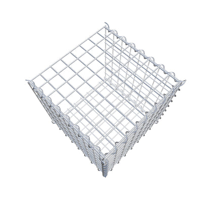 Gavión complementario tipo 2 40 cm x 40 cm x 40 cm (L x A x P), malla 5 cm x 5 cm, espiral