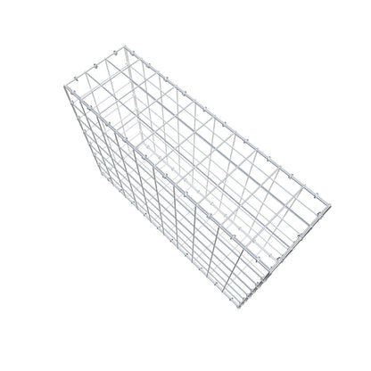 Gabion 100 cm x 70 cm x 30 cm (L x H x P), mailles 10 cm x 10 cm, anneau en C