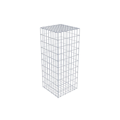 Gabion 100 cm x 40 cm x 40 cm (L x H x D), maskstorlek 5 cm x 10 cm, C-ring