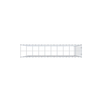 Fourche rapportée type 4 100 cm x 100 cm x 20 cm (L x H x P), mailles 10 cm x 10 cm, anneau C