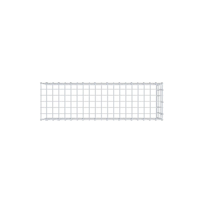 Gavión adicional tipo 4 100 cm x 30 cm x 30 cm (L x A x P), malla 5 cm x 10 cm, anillo en C