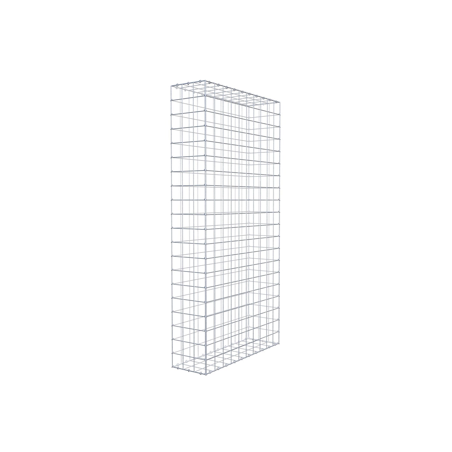 Gavión 200 cm x 100 cm x 30 cm (L x A x P), malla 10 cm x 10 cm, anillo en C