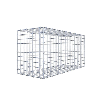 Schanskorf 100 cm x 50 cm x 40 cm (L x H x D), maaswijdte 5 cm x 5 cm, C-ring