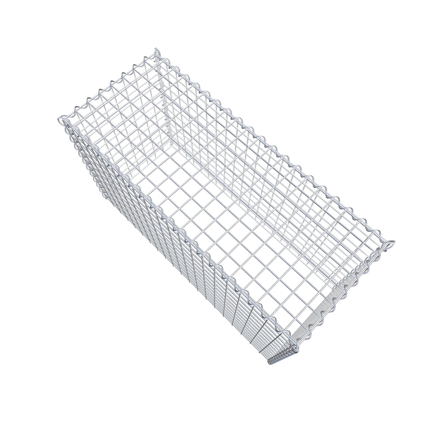Gavión complementario tipo 3 100 cm x 60 cm x 40 cm (L x A x P), malla 5 cm x 5 cm, espiral